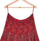 Pre-owned Pure Chanderi Silk Hand Embroidered Designer Anamika Khanna Skirt