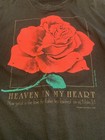 Vtg 90s Heaven In My Heart T Shirt Size Xl Roses Jesus Tee God Floral Usa John