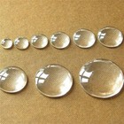 10pcs Clear Glass Round Cabochons Transparent Dome Jewelry Making Diy Findings