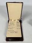 Vintage Bates Cavalier List Finder Pop-up Address phone Pages - Brown silver