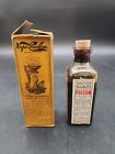 Antique 1910s Nos Vapo-cresolene Kerosene Lamp Vaporizer Fluid Bottle And Box 