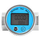 Digital Turbine Flow Meter 1in Npt 2 37-26 4 Gpm Water Diesel Kerosene Gas Fuel