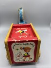 Fischer Price Antique Duck Chick Wooden Pull Toy  784 Vintage