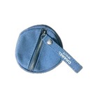 New With Box Chanel Beaute Denim Blue Vip Air Pods  Cash  Card Carrier 4    Pouch