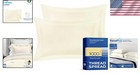 Luxurious 100  Egyptian Cotton King Pillow Shams - Set Of 2  1000 Thread Count