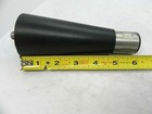 6  Black Plastic Adjustable Equipment Leg  Round Foot  1 2 -13 Stud Mount  fr 