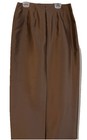 Vintage Talbots 100  Silk Skirt Women   s Size 6 copper Lined Evening Pencil Maxi