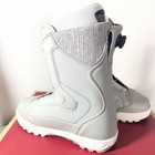 Vans Encore Pro Women   s Size 7 Snowboard Boots Gray white Double Boa Medium Flex