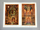 Church Of The Sacred Heart At Notre Dame Circa 1930 History  renovation Drawings