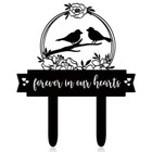  Cardinals Memorial Grave Marker 13 78 X 10 63 Inch Metal Cemetery Decoration 