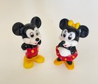 Vintage Mickey   Minnie Mouse Figurines -  Taiwan Schmid Walt Disney World