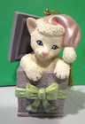 Lenox Inquisitive Christmas Kitty Cat Ornament -- 2000 -- New In Box