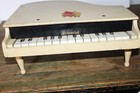 Antique Schoenhut Wooden Child s Toy Grand Piano 15 Keys