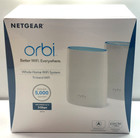 Netgear Orbi Rbk50 Tri-band Whole Home Wifi Router And Satellite System 5000sqft