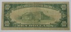 Series 1929 Brown Seal Fed Res Bank Cleveland  10 Note Fine Fr 1860-d Prob Free