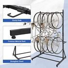 Freestanding 5 Bike Storage Rack  Vertical Bike Rack  Indoor Garage Floor Stand