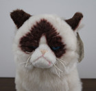 Grumpy Cat Plush Stuffed Toy 9  Tall Soft   Cuddly New With Tag Gund