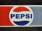 Porcelain Pepsi Enamel Metal Sign Plate Size 23  X 10  Inches