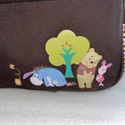 Winnie The Pooh And Friends Disney Baby Diaper Bag Small Size Zip Closure Brown