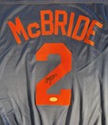 Ny Knicks  Deuce Mcbride  Signed Custom Jersey  Jsa Authenticated