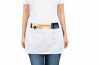 Half Bib 3 Pocket Waitress Apron Waist Aprons For Home   Kitchen Server