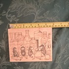 Stampabilities House Mouse Designs Wood Mounted Rubber Stamp Lot Of 5 Animals