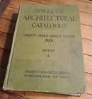 Vintage Sweet s Architectural Catalogue 23st Edition 1929 Section A-b-c 3 Volume