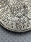 1915-a German Empire Silver 1 Mark - Brilliant Uncirculated  82 