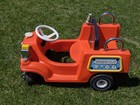 Vintage Little Tikes Tykes Kid Child Size Fire Truck 1980 s Htf