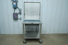 Amtekco 29  Stainless Steel Mobile Chicken Breading Table