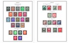 Color Printed Germany Iii Reich 1933-1945 Stamp Album Pages  43 Illustr  Pages 