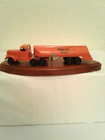 Vintage Phillips 66 Promotional Desk Ashtray W  ralstoy  Mack Cab   Trailor