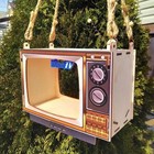 New Bird Feeders For Outside Hanging  Wild Feeder House Cardinals Finches Wooden