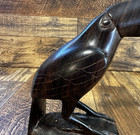 Vintage Hand Carved Wooden  Kiwi And Toucan Bird Statue Lot