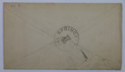 Us Cover 1887 New York Ny 44 Duplex Cancel To Springboro Pa Pair Scott  212
