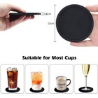 Silicone Coaster Set Of 6 Pieces With Cup Large  Classic Version 