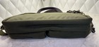 Filson Dryden Briefcase Messenger Bag Olive Green Twill Leather Laptop