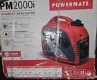 Powermate Pm2000i Gas  Generator 2000 Watt   new In Box   