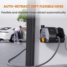 Giraffe Tools 20kpa Wet Dry Vacuum Cleaner With 30ft Retractable Hose Wall Mount