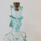 Abraham Lincoln Translucent Glass Bottle Sweet Antiques Vintage Spain Hand 16 