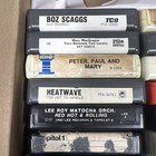 Mixed Lot Of 24 Untested 8 Track Tapes Various Artist Not Serviced - Sold As Is