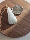 Natural Burmese Jadeite Jade Rose Pendant