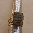 Stunning Rare Roman Era Bronze Ancient Ring With Beautiful Engraved Authentic