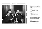 Vintage Beer Poster  Retro Men Drinking Beer Print  Black White Art  Funny G