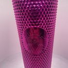 Starbucks 2021 24oz Pink Studded Tumbler For Cold Drinks Only With Straw