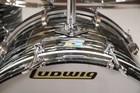 Ludwig Hollywood Black Oyster Pearl 4pc Drum Kit Set 12 13 16 22  Vintage 1970 s