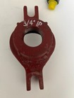 Set Of 4 Service Saddle Clamp Iron 3 5-4  Pipe  3 4  Ip Out  Stainless Straps  