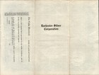 1922 Rochester Silver Corporation Antique Mining Stock Certificate  4846 Nevada