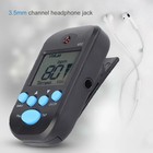 Black Portable Lcd Digital Mini Metronome Beat Tempo Usa