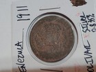 1911 Venezuela  Bolivar Silver Coin